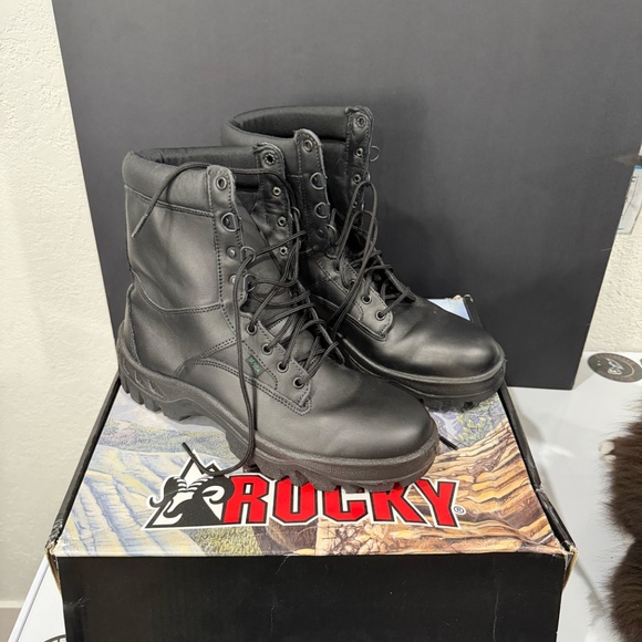 Rocky 5010 TMC Public Service Boots Men’s 11.5 Made USA NEW Slip Resistant